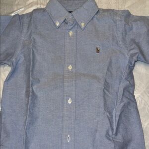 Ralph Lauren Light Blue Button-Down Oxford Shirt